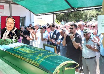 Bodrumlu Hayırsever Gülsevim Kaynak, Son Yolculuğuna Uğurlandı