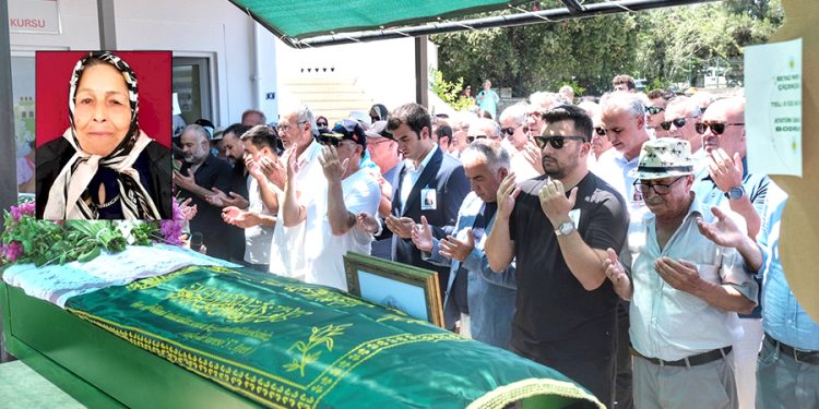 Bodrumlu Hayırsever Gülsevim Kaynak, Son Yolculuğuna Uğurlandı