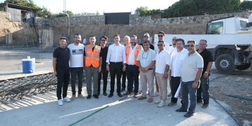 Başkan Mandalinci, Yalıkavak Pazar Yeri Çalışmalarını İnceledi