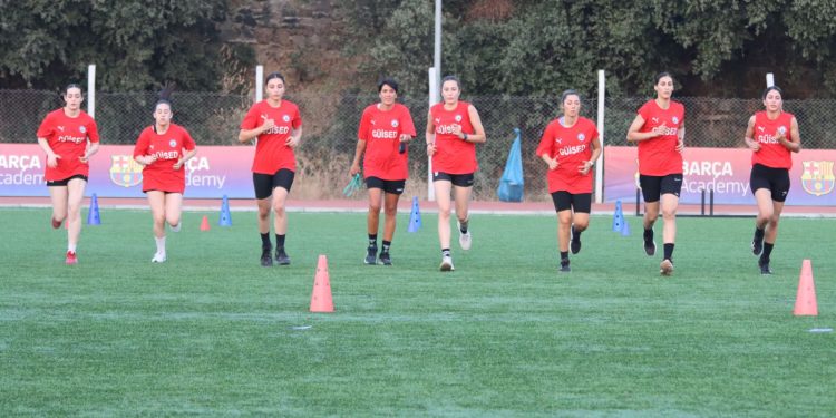 Denizin Kızları İlk Antrenmanına Çıktı