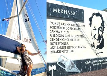 Serap Yenici Merhaba Bodrum”a şarkısına klip çekti