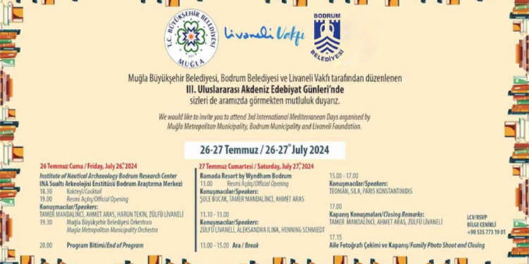 Uluslararası Akdeniz Edebiyat Günleri başlıyor