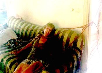 Güvenlik Güçleri Onu Bu Halde Buldu! Boynundan Ve Ayaklarından Bağlayıp…