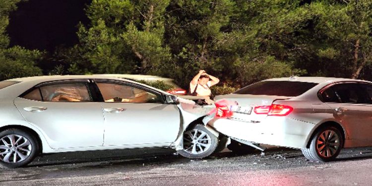 Torba Kavşağında Kaza 5 Yaralı