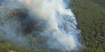 Pınarlıbelen – Kumköy’de Orman Yangını Başladı