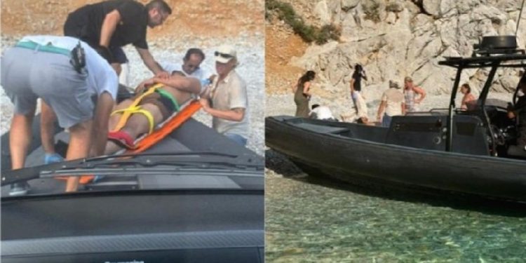 Tekneden Düşen Turist Sömbeki Adası Yakınlarında Bulundu