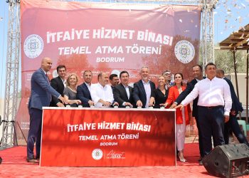Bodrum İtfaiye Hizmet Binasının Temeli Atıldı