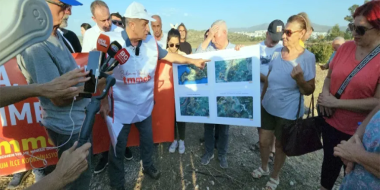 Bodrum ve Milas’ta yaklaşık 400 hektar ormanlık alan  ve yayla yapılaşmaya açılıyor, yanan ormanlık alanlar ve barajda içinde