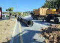 Gölköy Türkbükü yolu kışa bırakılmıştı haber olunca yapılmaya başlandı