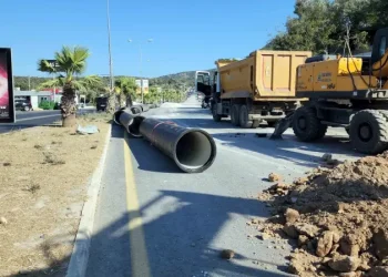 Gölköy Türkbükü yolu kışa bırakılmıştı haber olunca yapılmaya başlandı