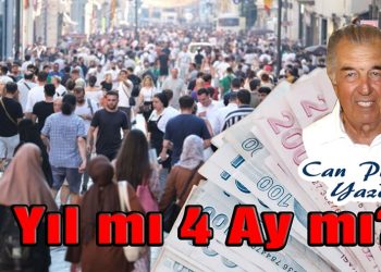 Can Pulak, yazdı: DÖRT YIL MI DÖRT AY MI?