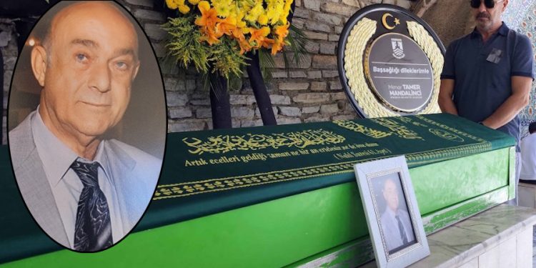 Ünlü oyuncu Hakan Yılmaz babasını son yolcuğuna uğurladı