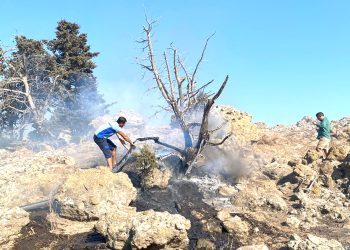 Bodrum’da Çıkan Yangın MUSKİ’nin Arıttığı Su İle Söndürüldü
