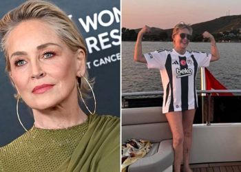 Bodrum’da aşka geldi… Sharon Stone ve Beşiktaş aşkı: Türkiye ziyareti olay oldu