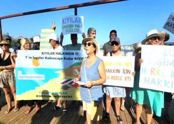 MUÇEV’in Bitez halk plajındaki tesisine tepki