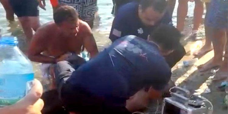 Boğulmaktan Son Anda Kurtarıldı