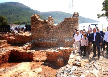 Bakan Ersoy Bodrum Kissebükü Antik Şehri lansmanına katıldı