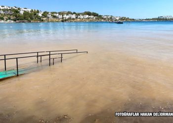 Bodrum’da su isale hattı patladı, çevre felaketi yaşandı