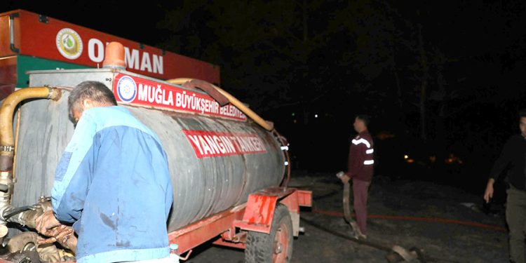 Yangına İlk Müdahale Tankerleri Orman Yangınlarında Etkili Oldu