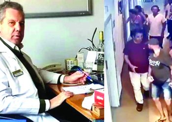 Aile hekiminin darp edilerek kalp krizi geçirdiği olayda görüntüler ortaya çıktı