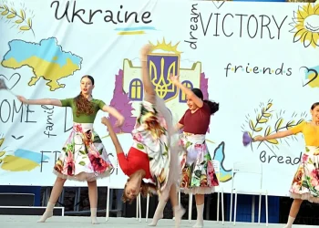 Ukrayna Bağımsızlık Günü Bodrum’da renkli görüntülerle kutlandı