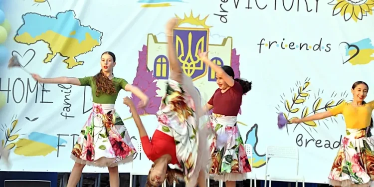 Ukrayna Bağımsızlık Günü Bodrum’da renkli görüntülerle kutlandı