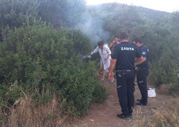 Zabıta Ekiplerinden Yangına Yönelik Önlem