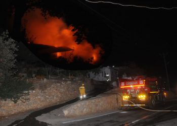 İçmelerde Yangın; Mobilya Atölyesi Kül Oldu