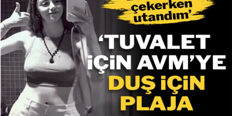 Bodrum’da susuzluğa tepki gösterdi “AVM’de tuvalet, plajda duş alıyoruz”