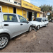 Torba’da markete arabayla giriyordu, otomobile çarparak durabildi