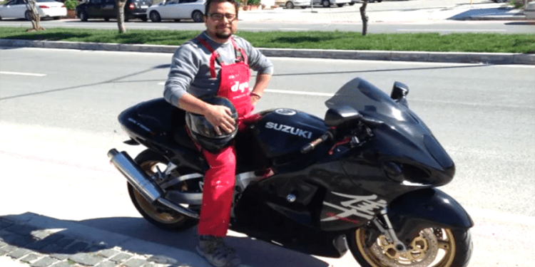 Motosiklet sürüş uzmanı uçuruma yuvarlandı, yaşamını yitirdi