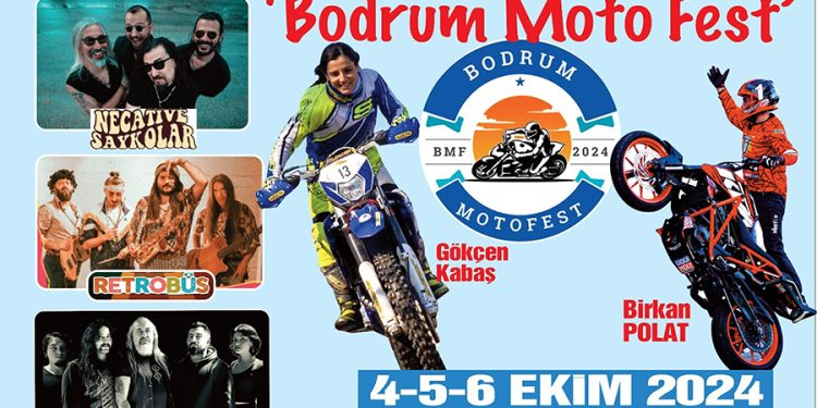 Motosiklet tutkunları Bodrum’da buluşuyor