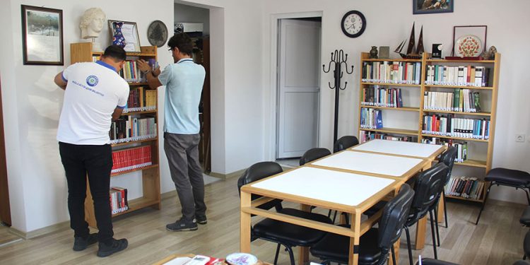 Şadan Gökovalı Kütüphanesi Açıldı