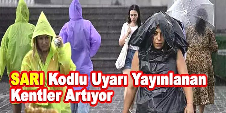 Sağanak vuracak: Birçok il için ‘sarı’ kodlu uyarı…