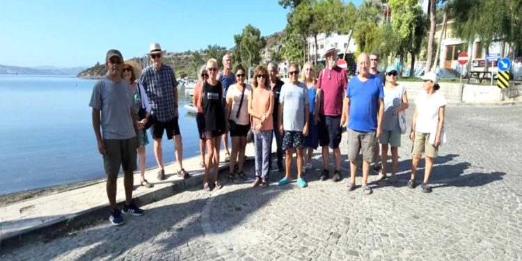 Antik İasos Limanı’nda sondaj çalışmasını böyle engellediler