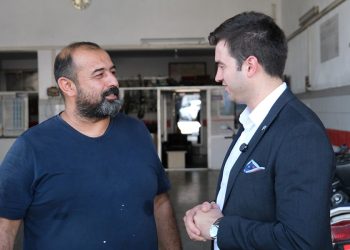 Başkan Mandalinci’den Sanayi Esnafına Ziyaret