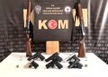 5 ilçede silah kaçakçılığı operasyonu 13 gözaltı