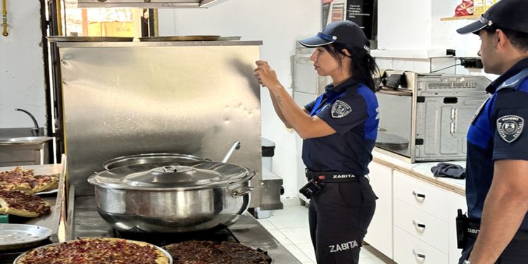 Zabıta Ekiplerinden Kantin Denetimi