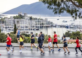 Bodrum Yarı Maratonu koşuldu