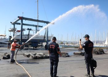 İl Genelinde Kıyı Tesislerinde Kapsamlı Yangın Denetimi Gerçekleştirildi