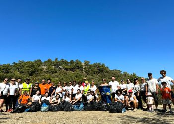 Bodrum Rotary Kulübü’nden Pedesa Antik Kenti’nde Çevre Temizlik Günü Etkinliği