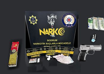 Bodrum’da Uyuşturucu Satıcılarına Baskın