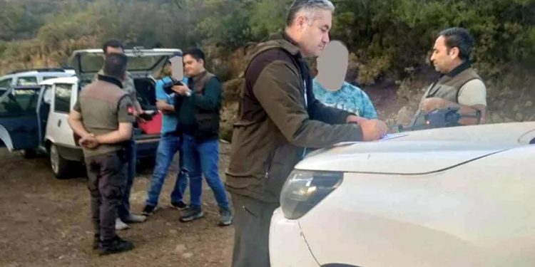 Kaçak avcıları drone ile tespit ettiler
