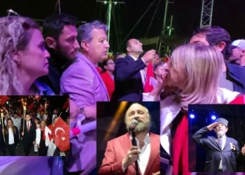 Bodrum’da binlerce kişi fener alayına katıldı