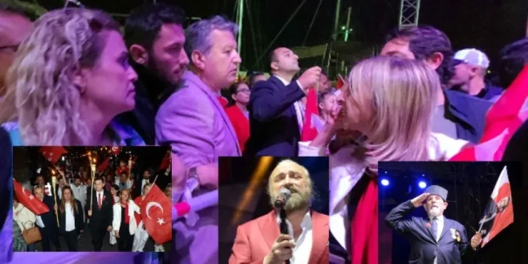 Bodrum’da binlerce kişi fener alayına katıldı