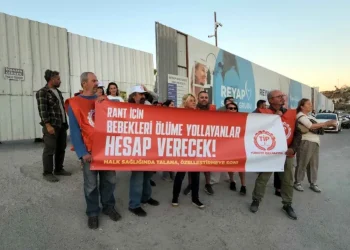 Bodrum’da REYAP Hastanesi eylemi “Rant için bebekleri ölüme yollayanlar hesap verecek”