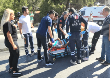 Bodrum’da korkunç kaza: 2 yaralı