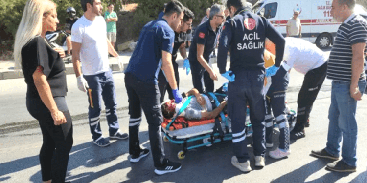 Bodrum’da korkunç kaza: 2 yaralı