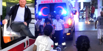 Beton mikserinin borusu patladı işçi öldü