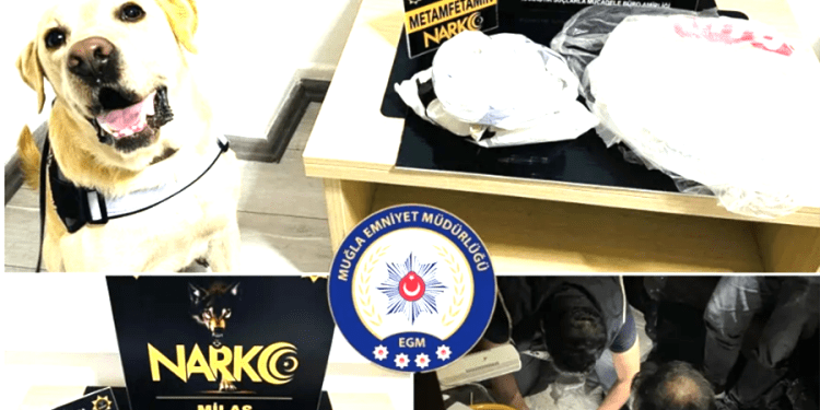 Uyuşturucu operasyonunda 5 kilogram metamfetamin ele geçirildi